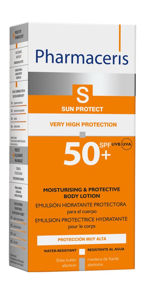 Pharmaceris S лосьон д/тела гидролипидный защитный SPF 50+, лосьон для тела, 150 мл, 1 шт.
