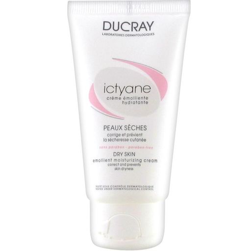 Ducray Ictyane крем смягчающий увлажняющий, крем, для сухой кожи, 50 мл, 1 шт.